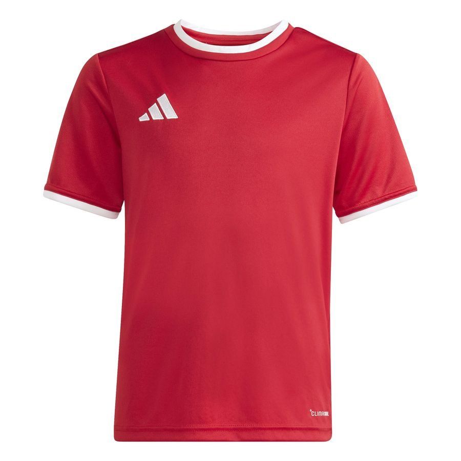 adidas Playershirt Entrada 26 - Team Power Red/White Kids-SoccerKits Hub | Buy Soccer Jerseys Online