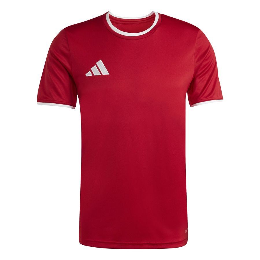 adidas Playershirt Entrada 26 - Team Power Red/White - Men's-SoccerKits Hub | Buy Soccer Jerseys Online