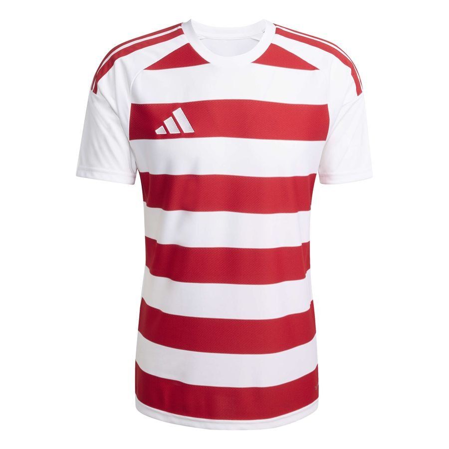 adidas Playershirt Entrada 26 - White/Team Power Red - Men's-SoccerKits Hub | Buy Soccer Jerseys Online