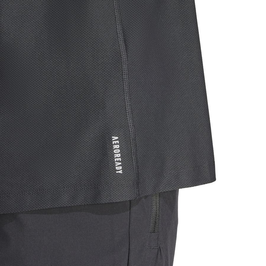 adidas Running T-Shirt Own The Run - Black/Reflect Silver - Men's-SoccerKits Hub | Buy Soccer Jerseys Online