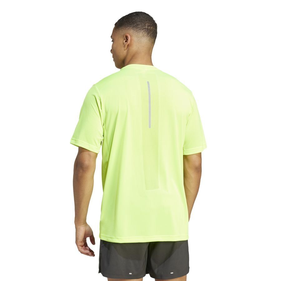 adidas Running T-Shirt Ultimate - Lucid Lemon - Men's-SoccerKits Hub | Buy Soccer Jerseys Online