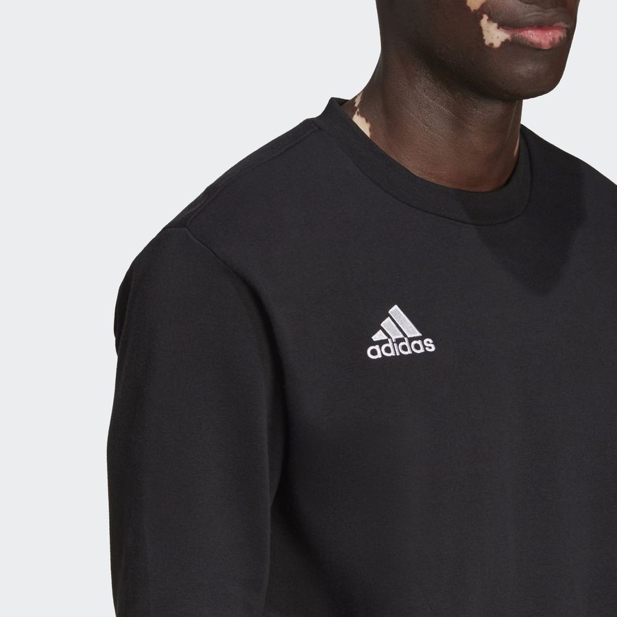 adidas Sweatshirt Entrada 22 - Black - Men's-SoccerKits Hub | Buy Soccer Jerseys Online