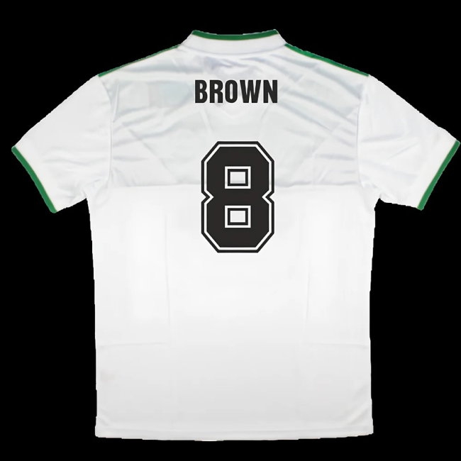 1988-1989 Celtic Third Shirt (BROWN 8) | Soccer Jersey
