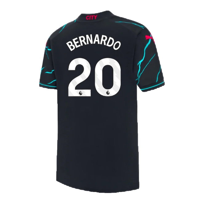 2023-2024 Man City Third Mini Kit (BERNARDO 20) | Soccer Jersey