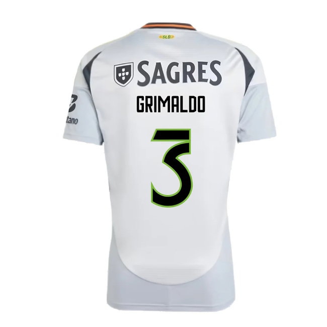 2024-2025 Benfica Third Shirt (Grimaldo 3) | Soccer Jersey