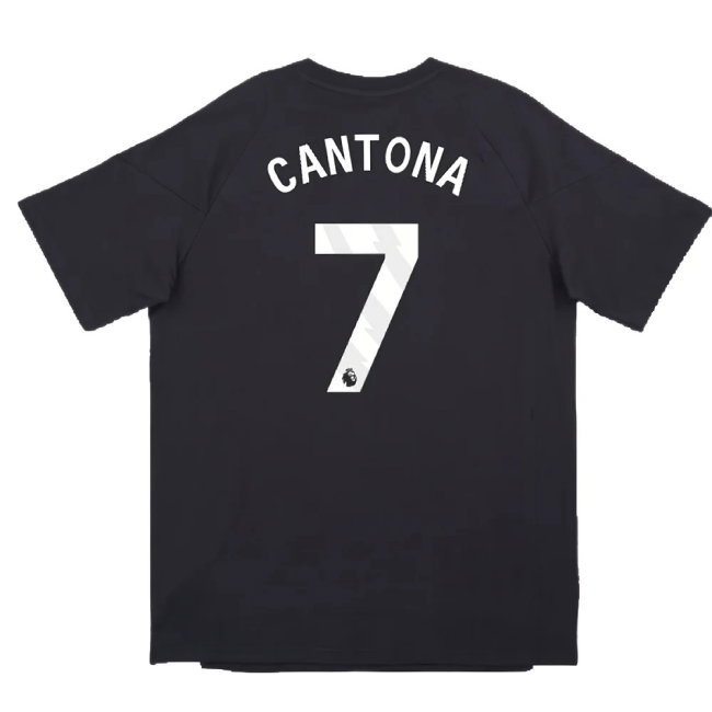 2024-2025 Man Utd EU Training Tee (Carbon) (Cantona 7) | Soccer Jersey