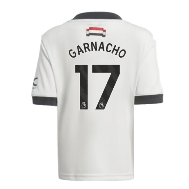 2024-2025 Man Utd Third Mini Kit (Garnacho 17) | Soccer Jersey