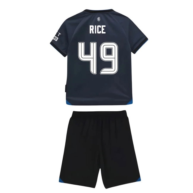 2025-2026 Rangers Third Infant Kit (Rice 49) | Soccer Jersey