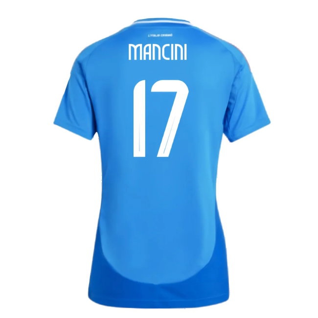 2024-2025 Italy Home Shirt (Ladies) (MANCINI 17) | Soccer Jersey