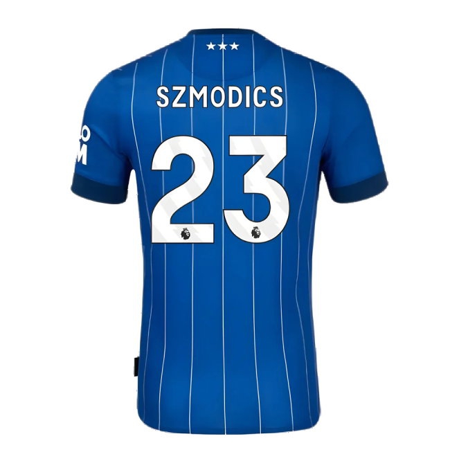 2024-2025 Ipswich Town Home Shirt (Szmodics 23) | Soccer Jersey