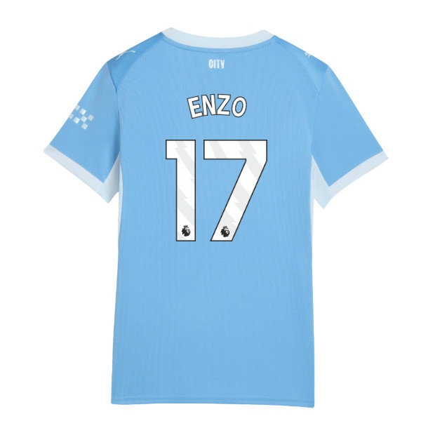 2026-2027 Man City Home Shirt (Womens) (Enzo 17) | Soccer Jersey