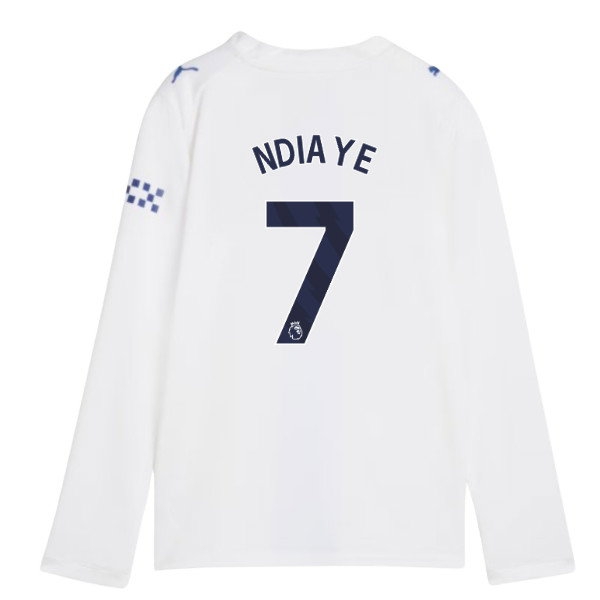 2026-2027 Man City Third Long Sleeve Shirt (Kids) (Ndiaye 7) | Soccer Jersey