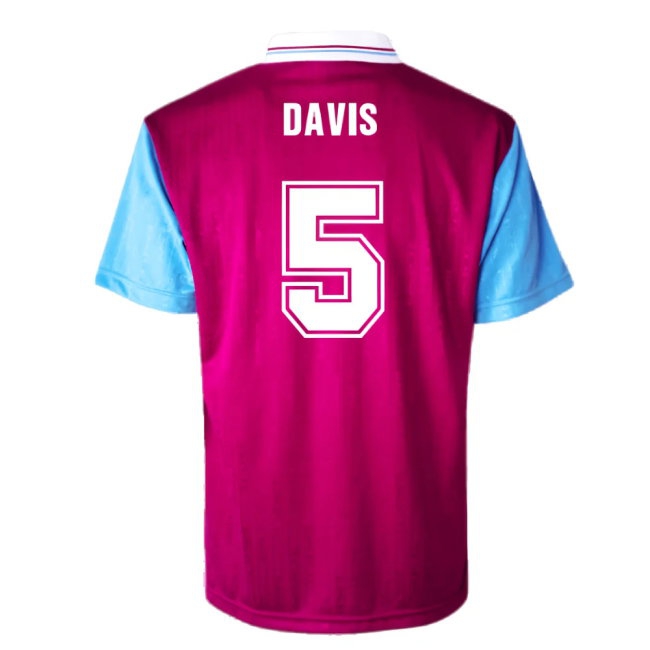 Burnley 2000 Home Shirt (Davis 5) | Soccer Jersey