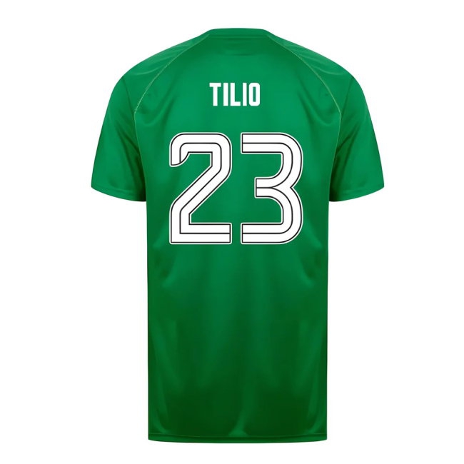 Celtic Poly T-shirt (Green/White) (Tilio 23) | Soccer Jersey