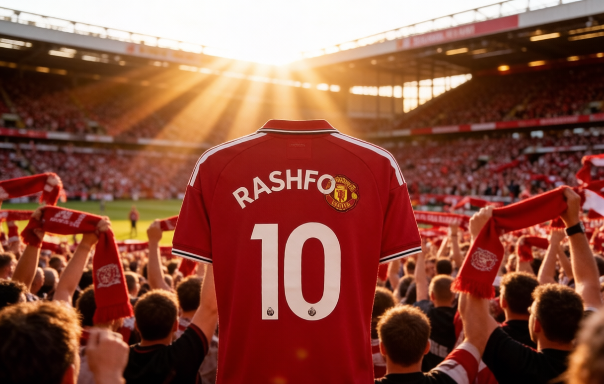Manchester United Rashford homecoming jersey
