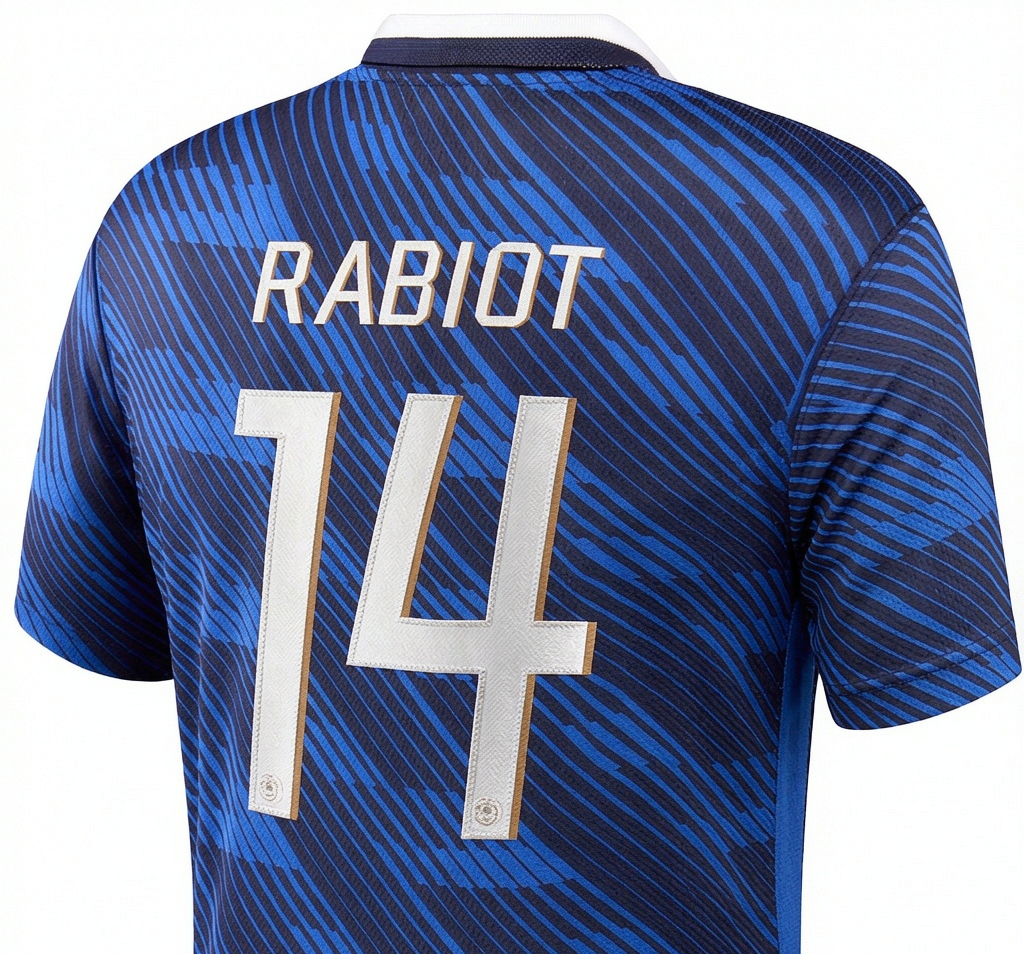 France 2026 home jersey with Rabiot 14 printing