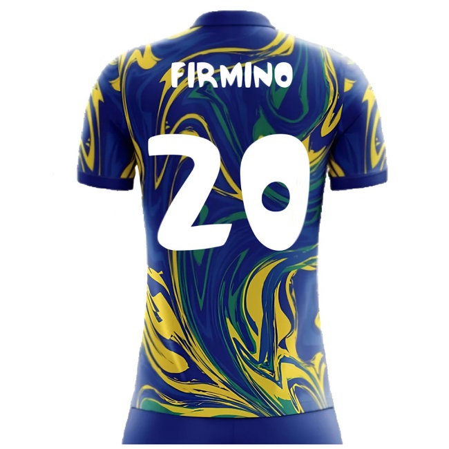 2025-2026 Brazil Away Concept Shirt (Firmino 20) | Soccer Jersey