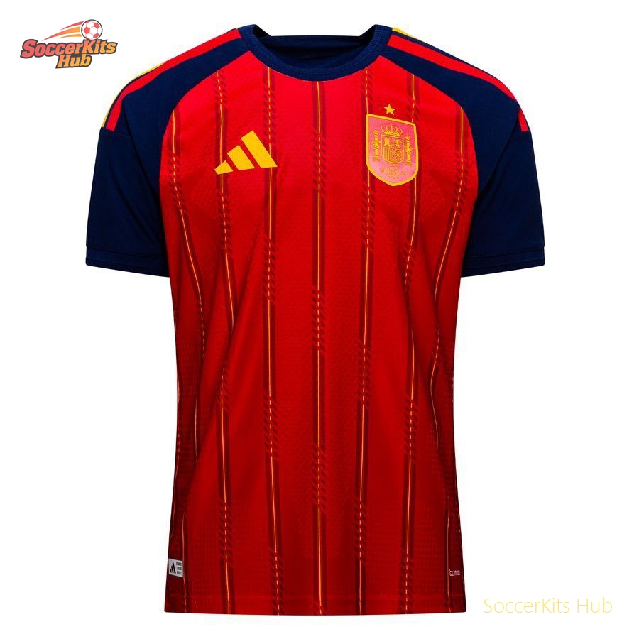 Spain Home Shirt World Cup 2026 Authentic