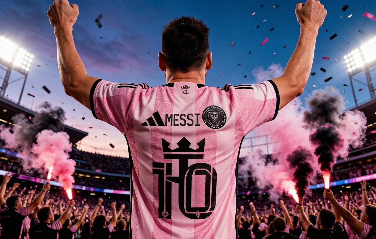 Lionel Messi Inter Miami home jersey