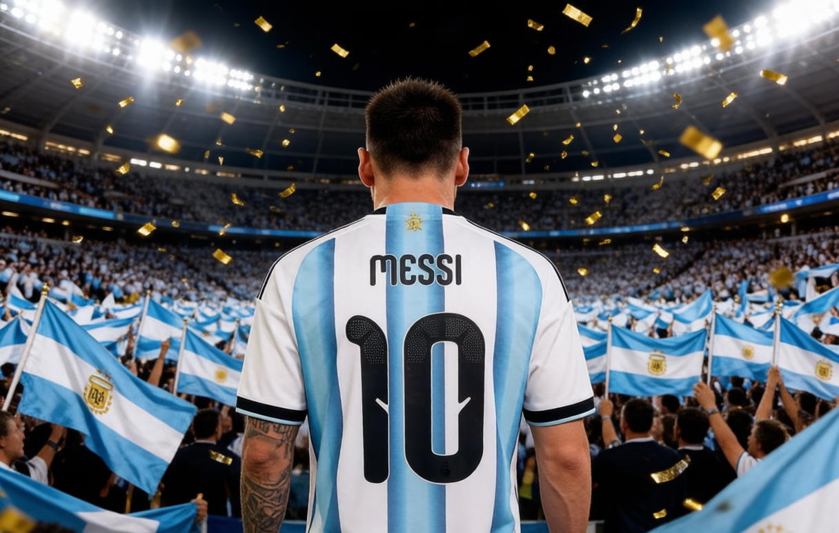 Lionel Messi Argentina World Cup 2026 jersey