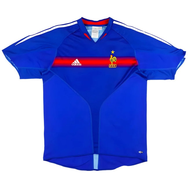 France 2004-06 Home (L) (Excellent) (VIEIRA 4) | Soccer Jersey