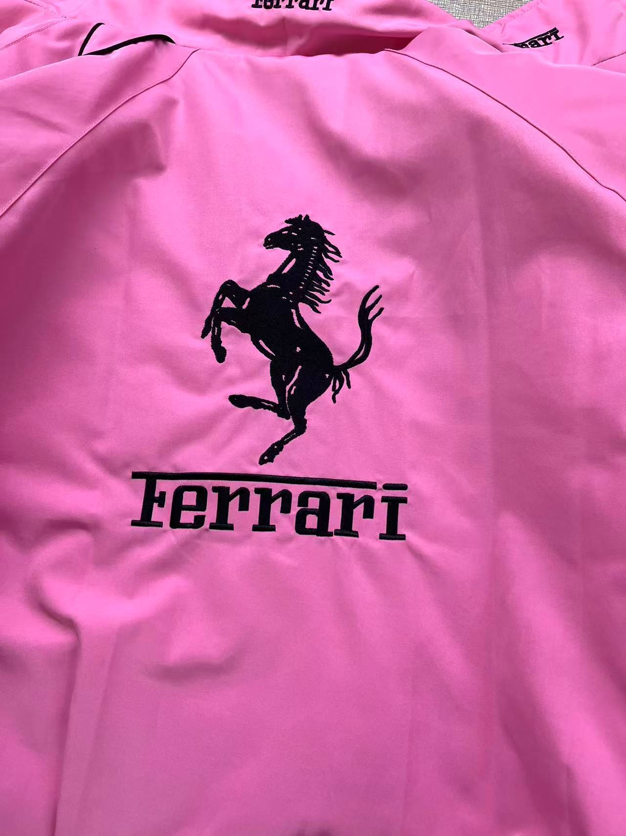 Ferrari Racing Jacket – Pink Edition