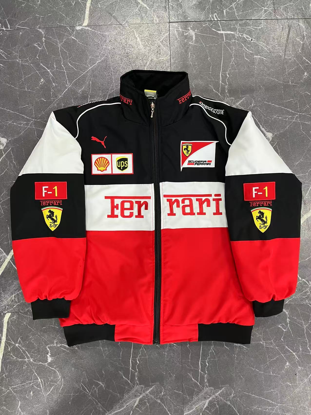 Ferrari Racing Jacket – (Red/Black)