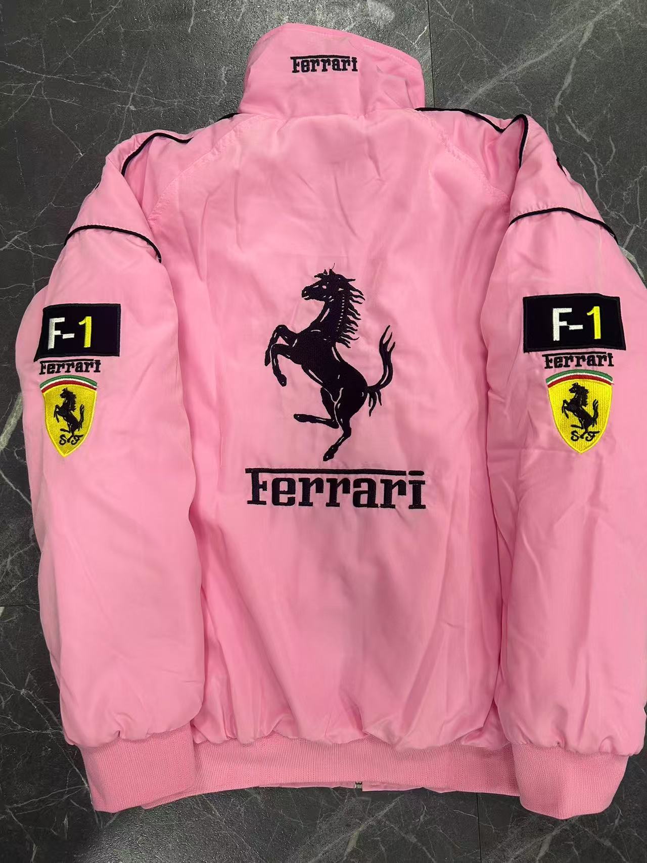 Ferrari Racing Jacket – Pink Edition