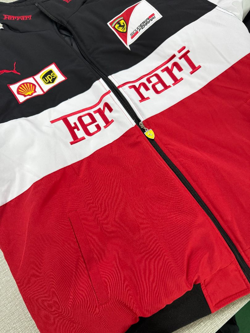 Ferrari Racing Jacket – (Red/Black)