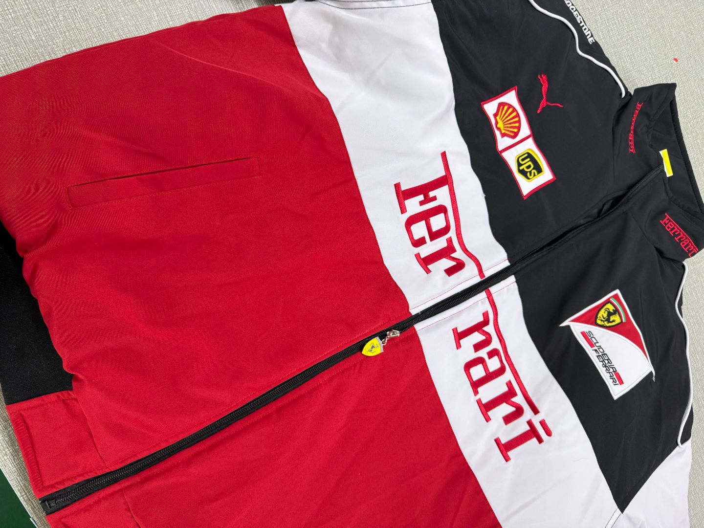 Ferrari Racing Jacket – (Red/Black)