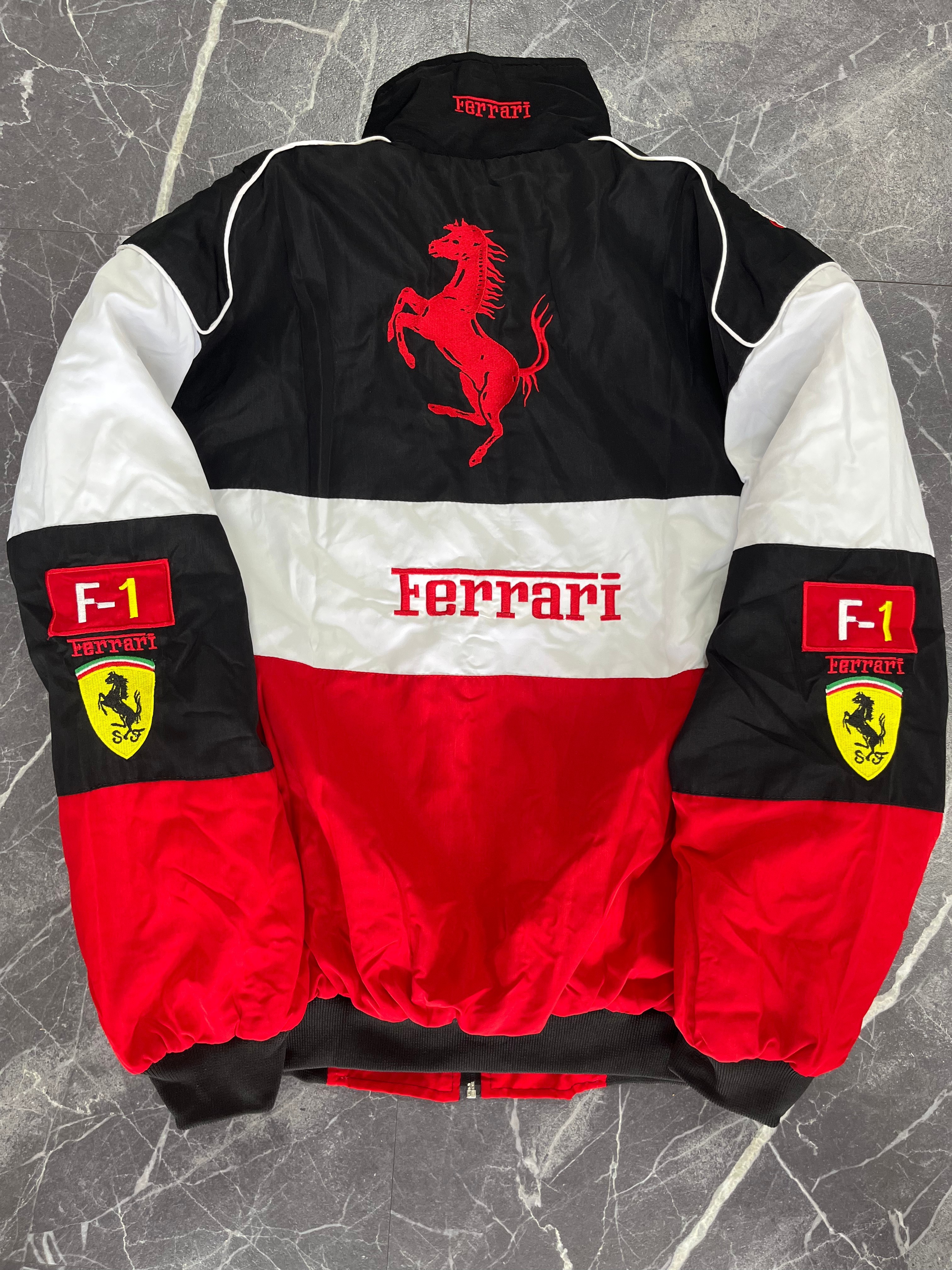 Ferrari Racing Jacket – (Red/Black)