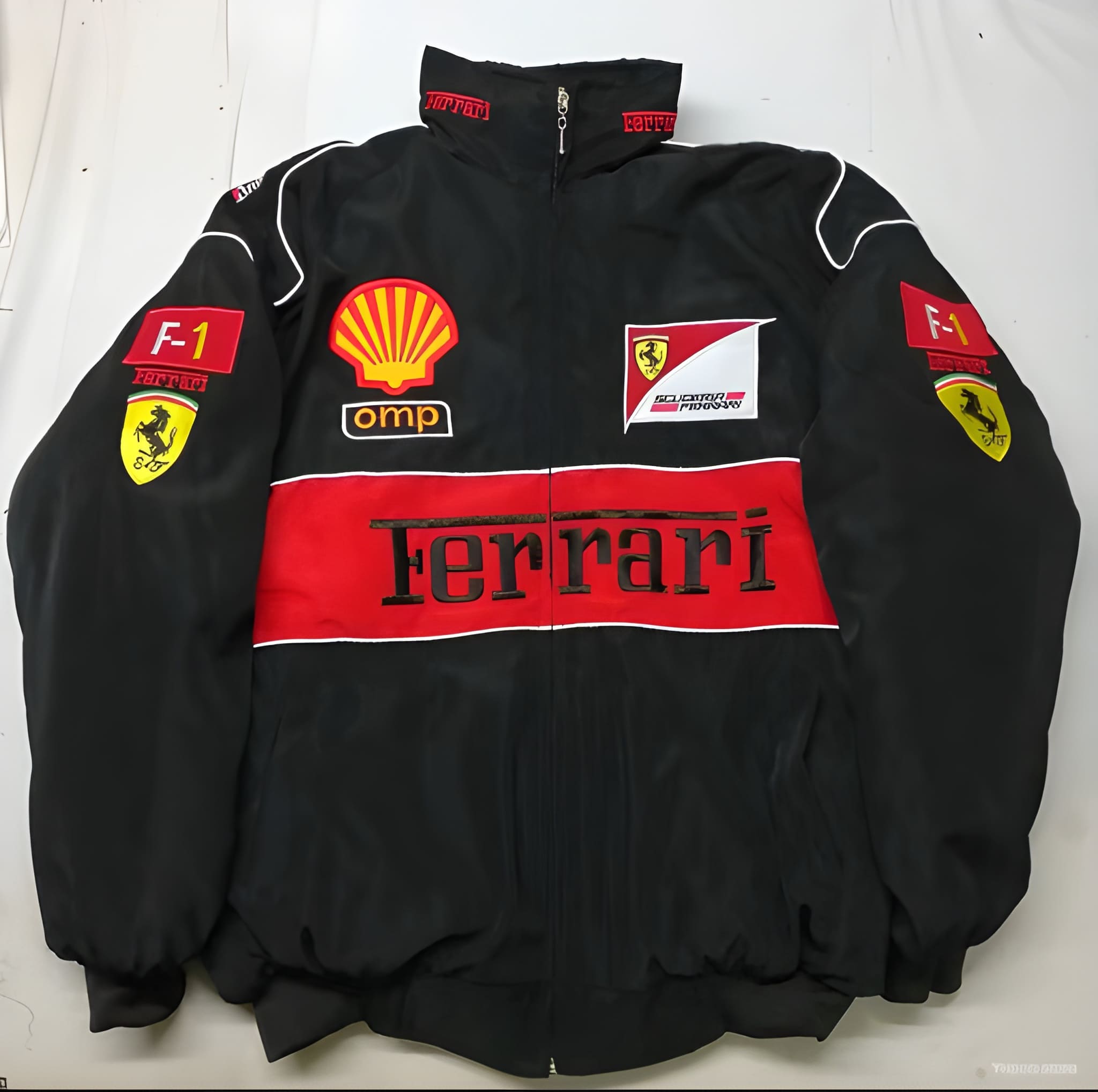 Ferrari F1 Racing Jacket – Black Edition