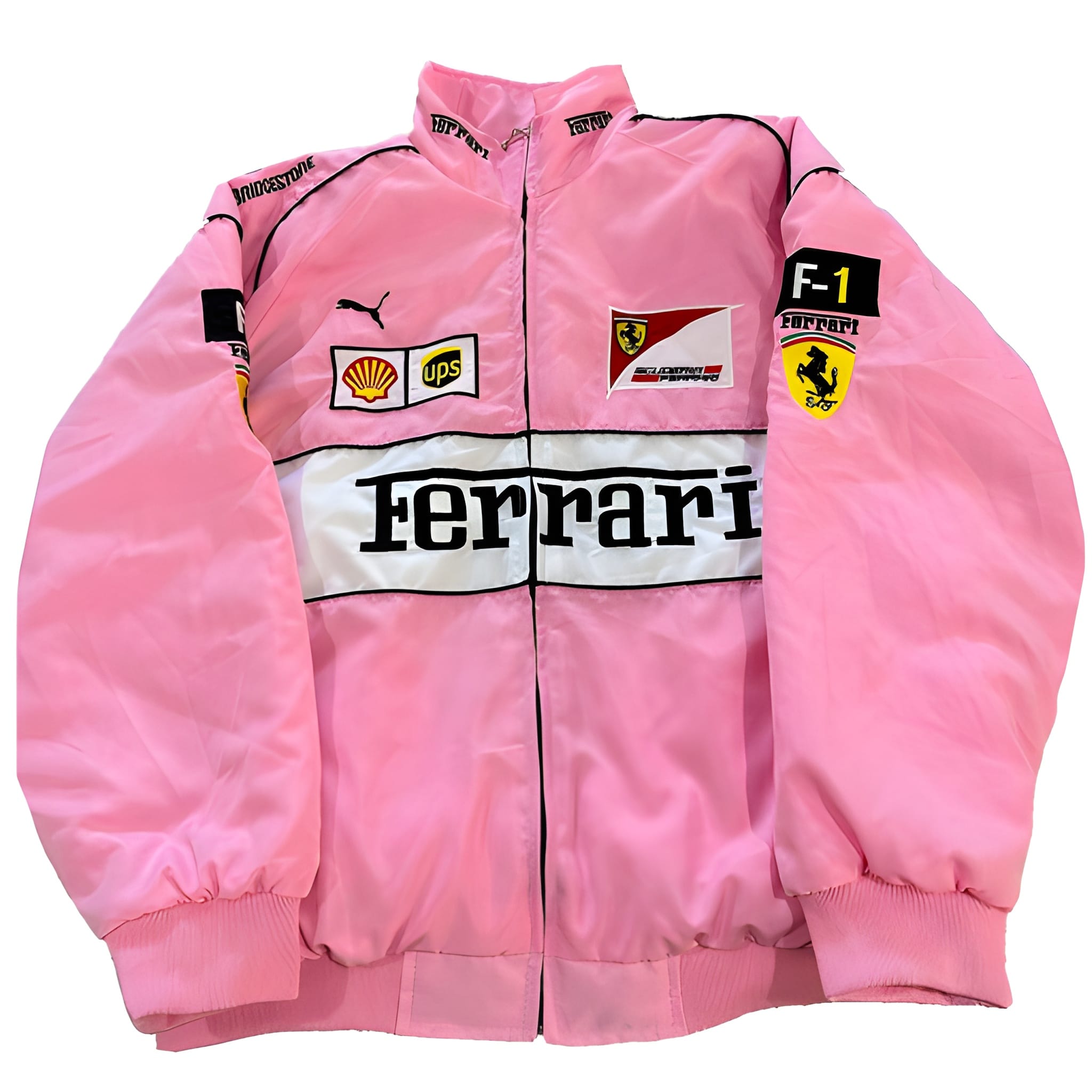 Ferrari Racing Jacket – Pink Edition