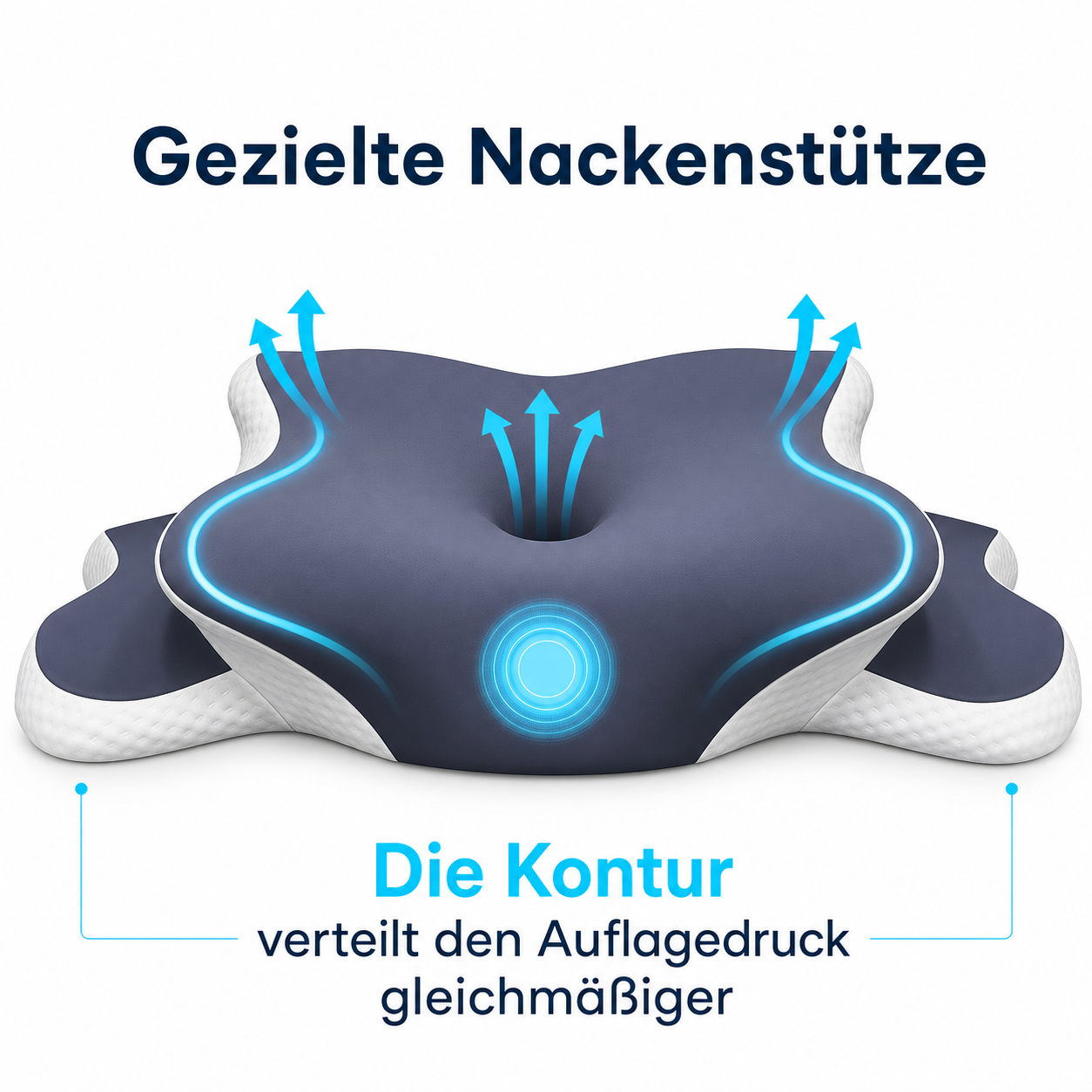 Pfeilanalyse zur gleichmäßigeren Druckverteilung