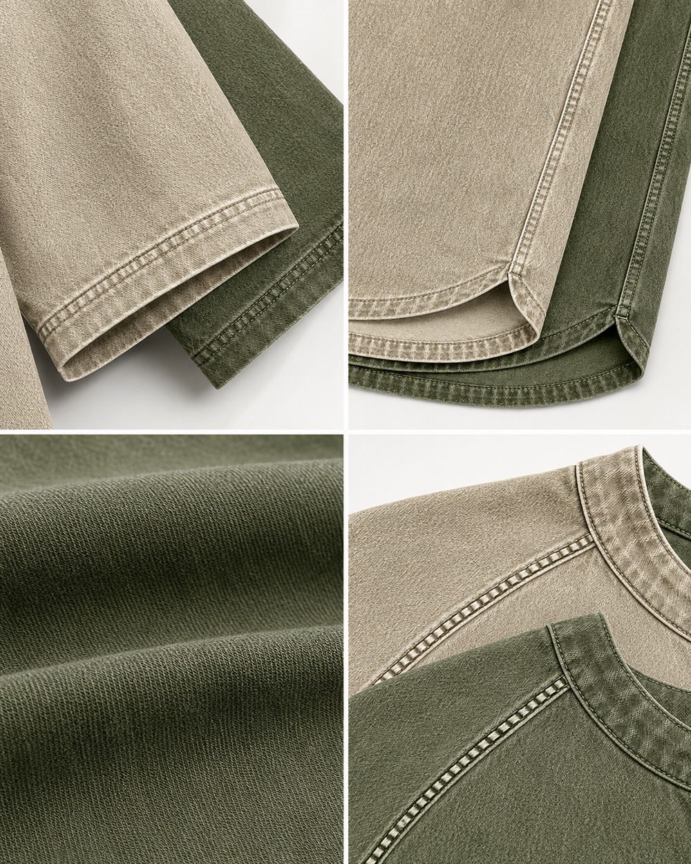 Produktdetails von Stoff, &Auml;rmeln, Saum und N&auml;hten