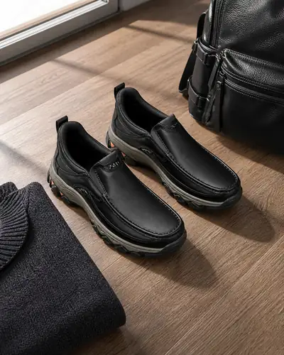 Bernd N., Reise &middot; Produktansicht, Schuh schwarz