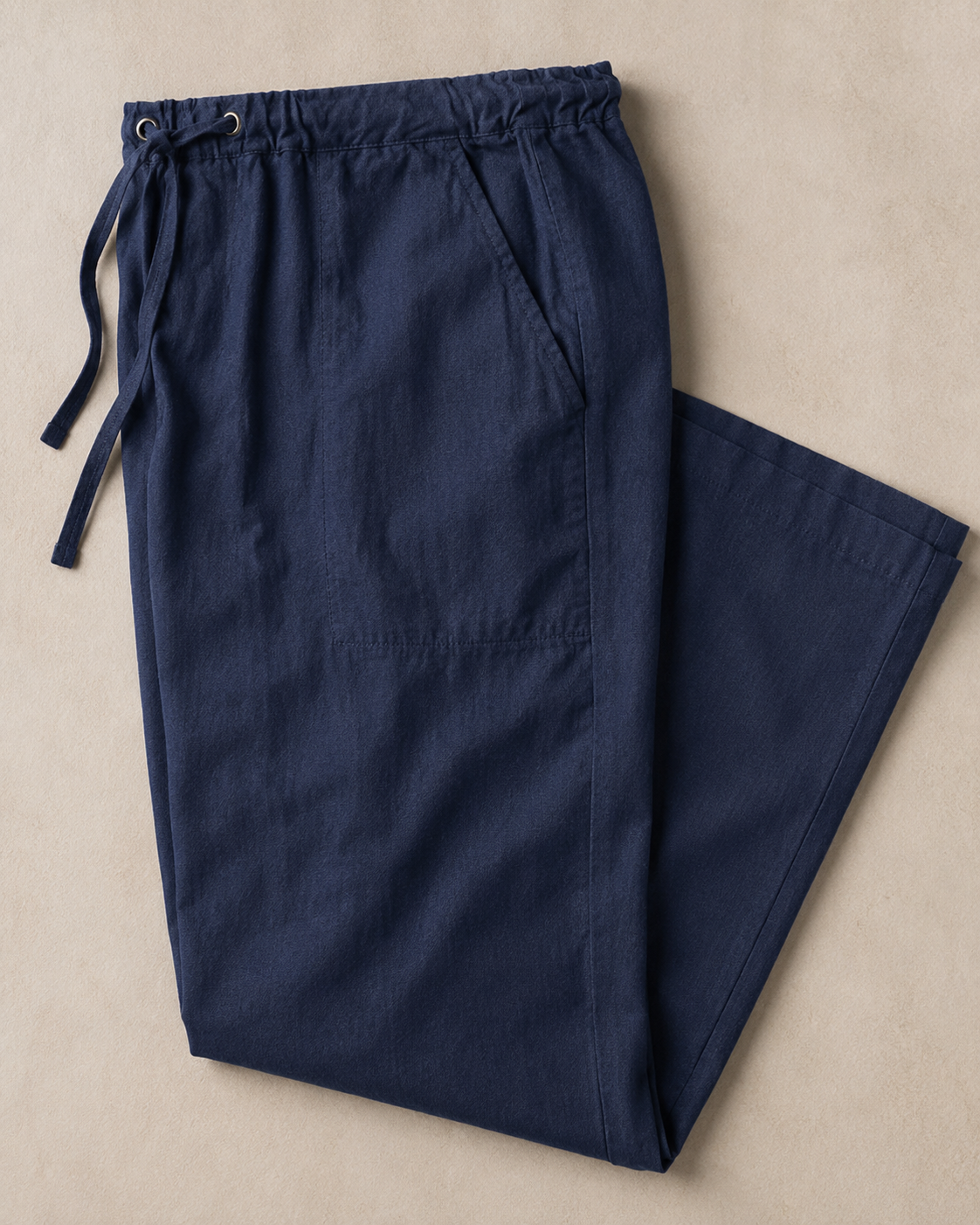 Dunkelblaue Herren-Freizeithose