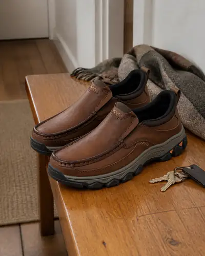Frank B., Zuhause &middot; Produktansicht, Schuh dunkelbraun
