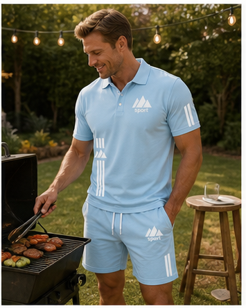 Herren-Sport-Set – Gartenabend