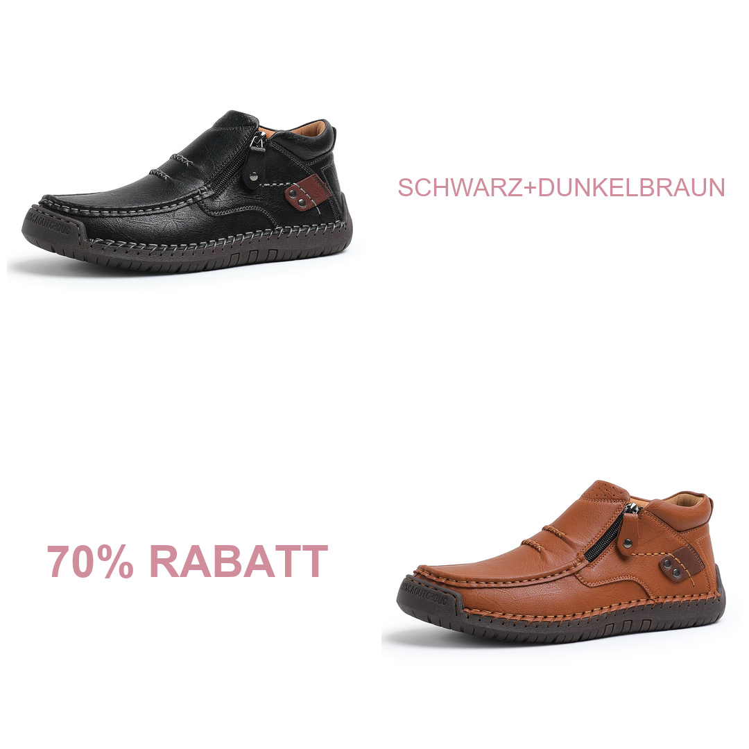 🔥KAUFE 2 (Schwarz+Dunkelbraun) 70% RABATT