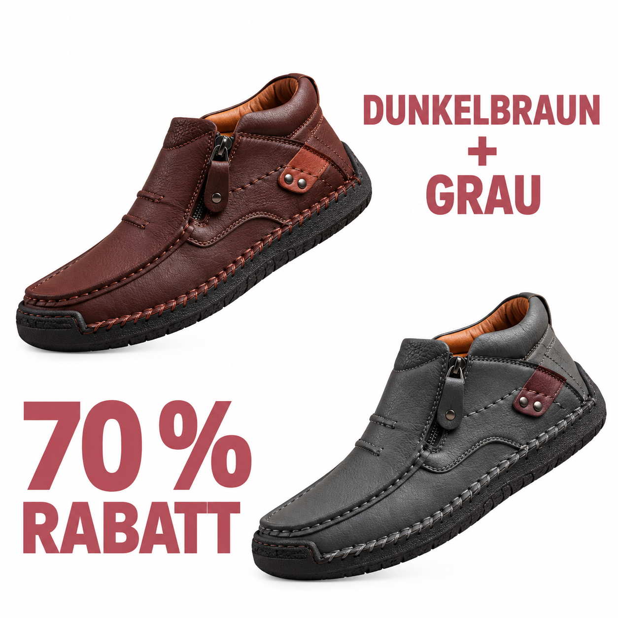 ⏰Saisonaler Abverkauf🔥Modische Herrenschuhe aus Kalbsleder, Plateau-Lederschuhe