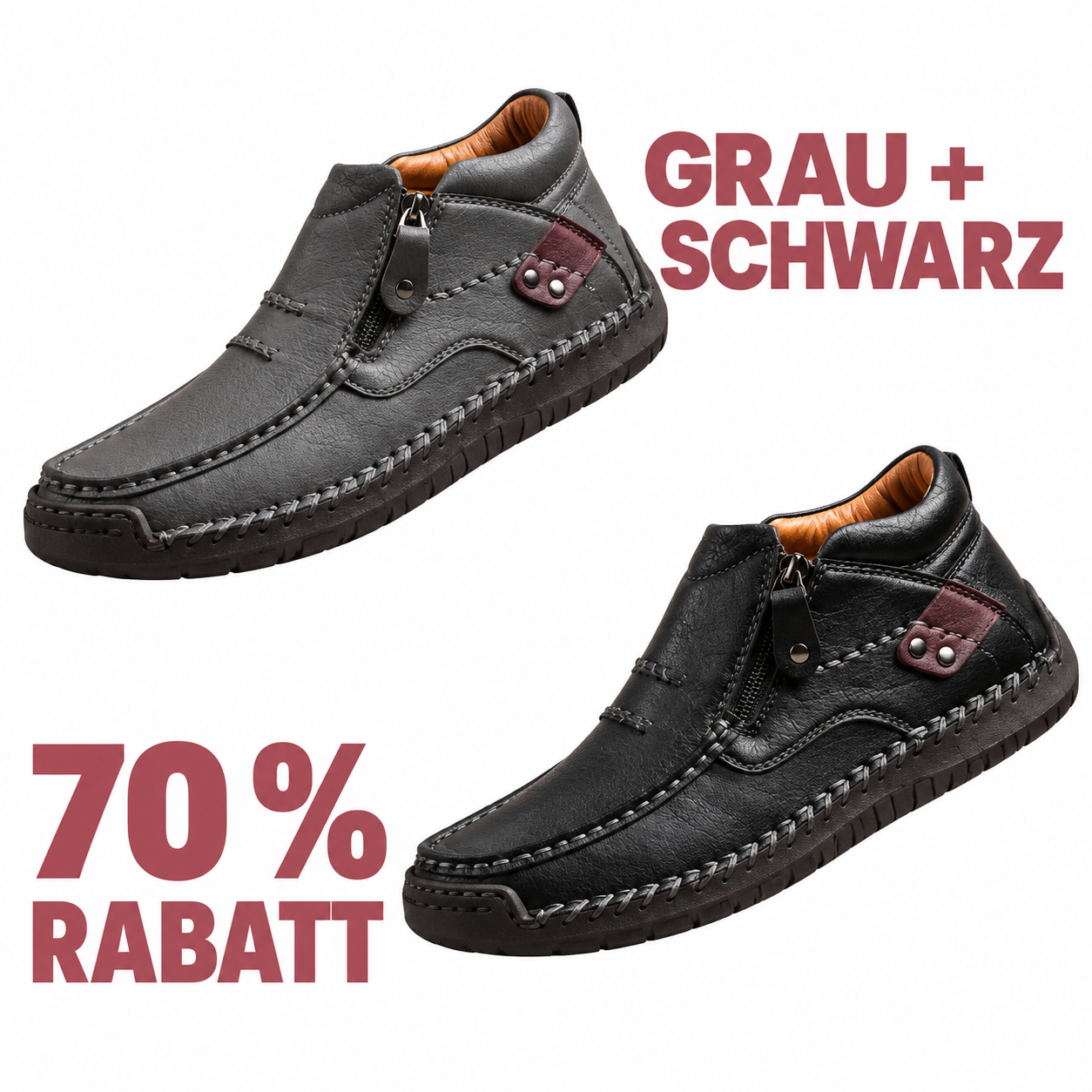 ⏰Saisonaler Abverkauf🔥Modische Herrenschuhe aus Kalbsleder, Plateau-Lederschuhe