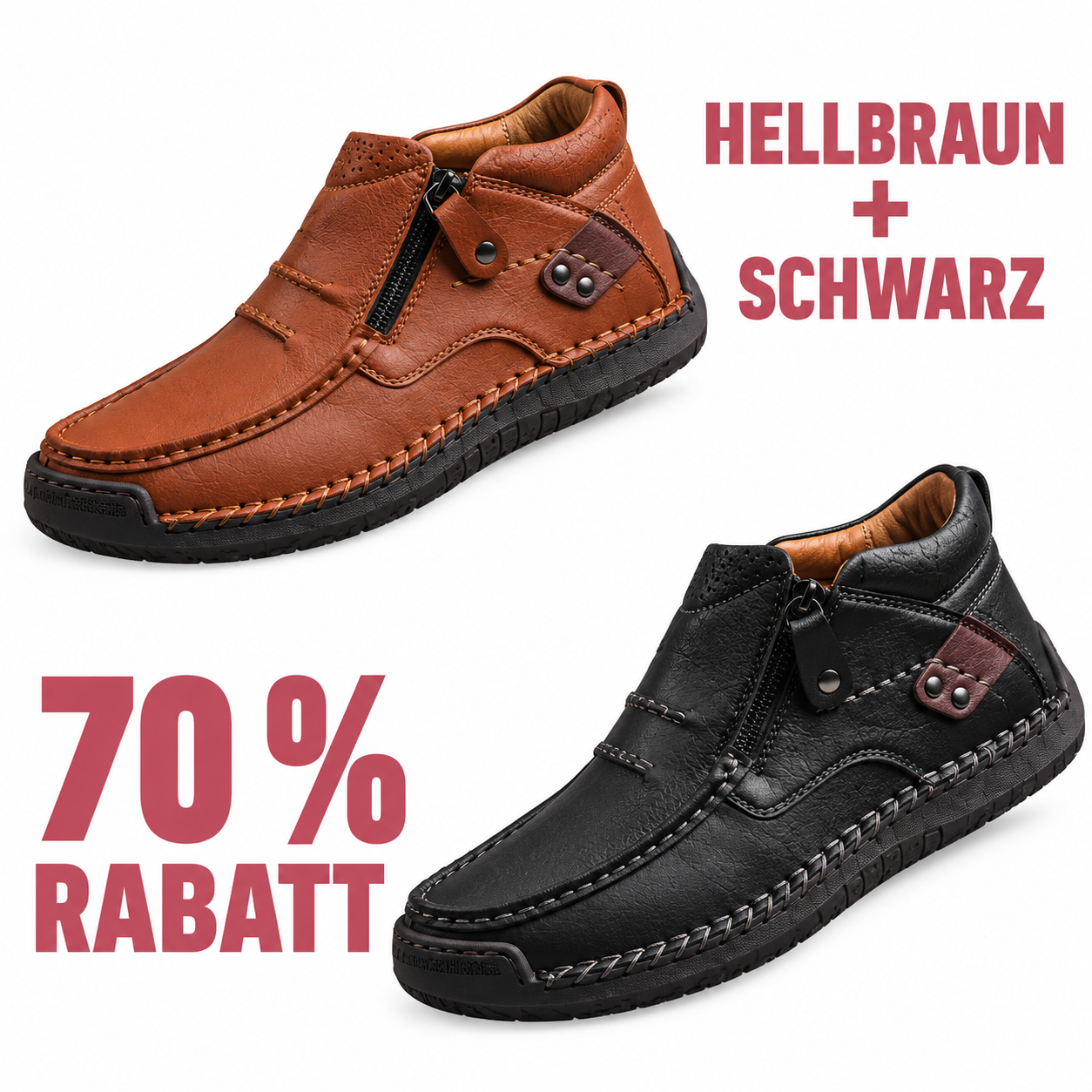 ⏰Saisonaler Abverkauf🔥Modische Herrenschuhe aus Kalbsleder, Plateau-Lederschuhe