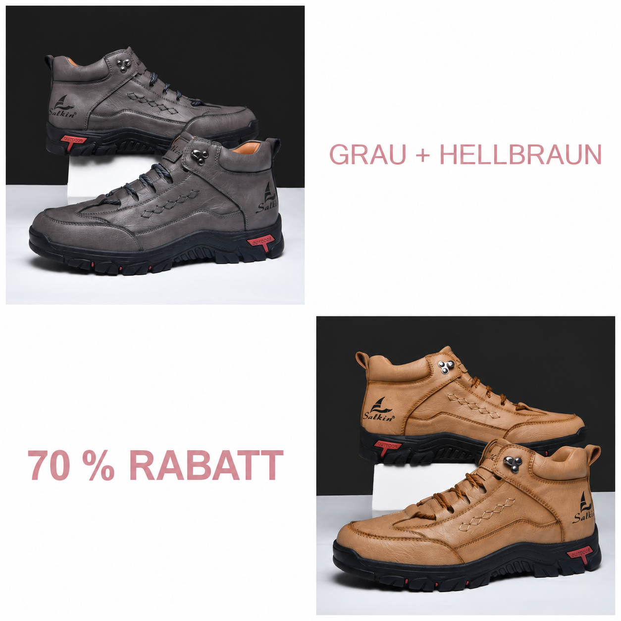 modestylebay Bequeme Herren-Lederstiefel für Alltag und Reisen – Produktansicht 15