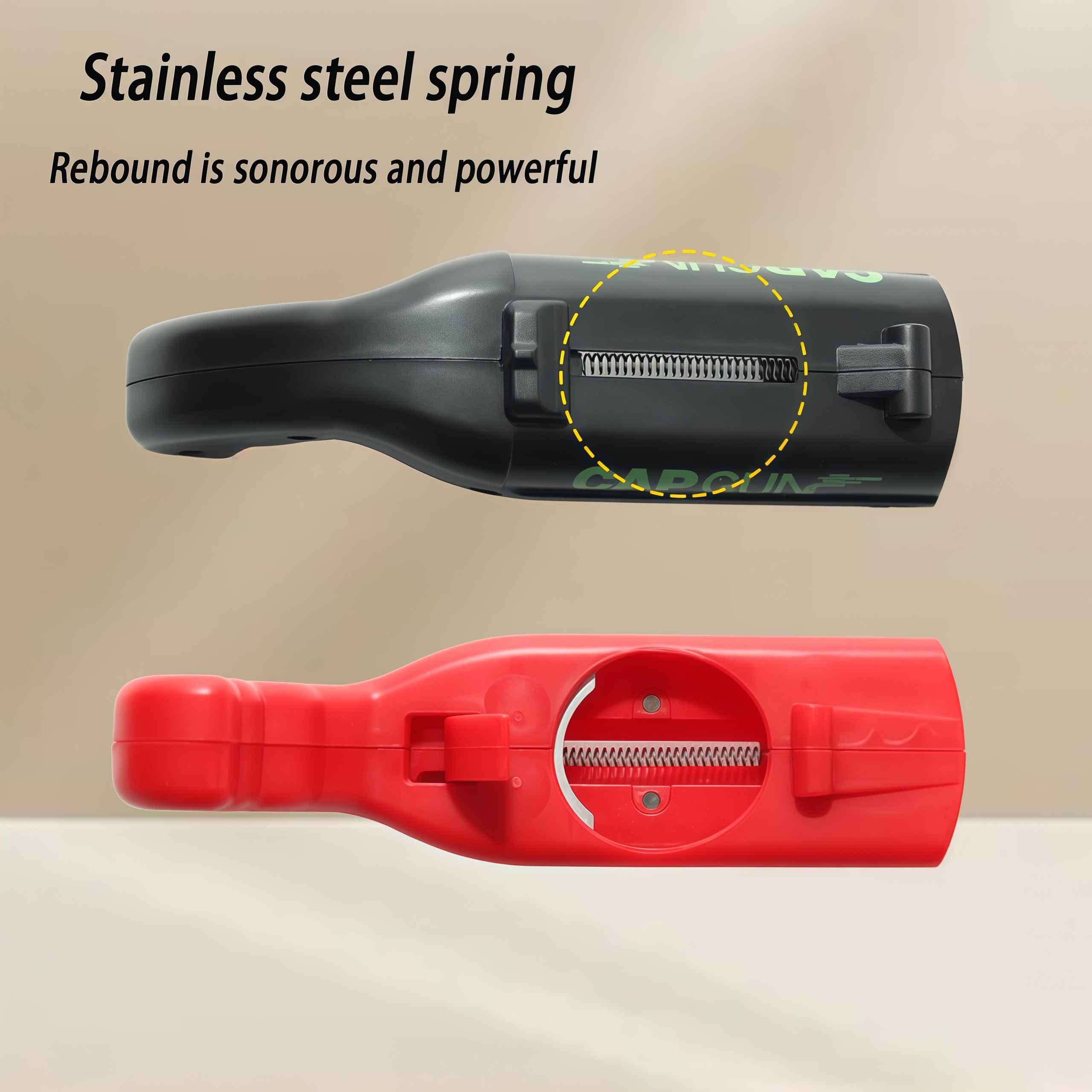 Bottle Opener with Cap Launcher,Funny Shooting Gun Creative Opener for Family Gatherings Party Games Bar Outdoor BBQ,Cool Gifts for Birthday Christmas Father's Day