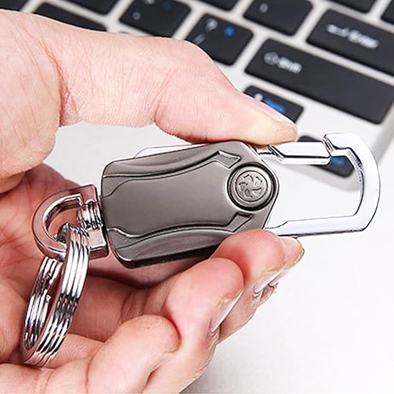 Keychain for Men, Heavy Duty Key Ring, Key Chain Bottle Opene, Premium Zinc Alloy,Valentine's Day gift
