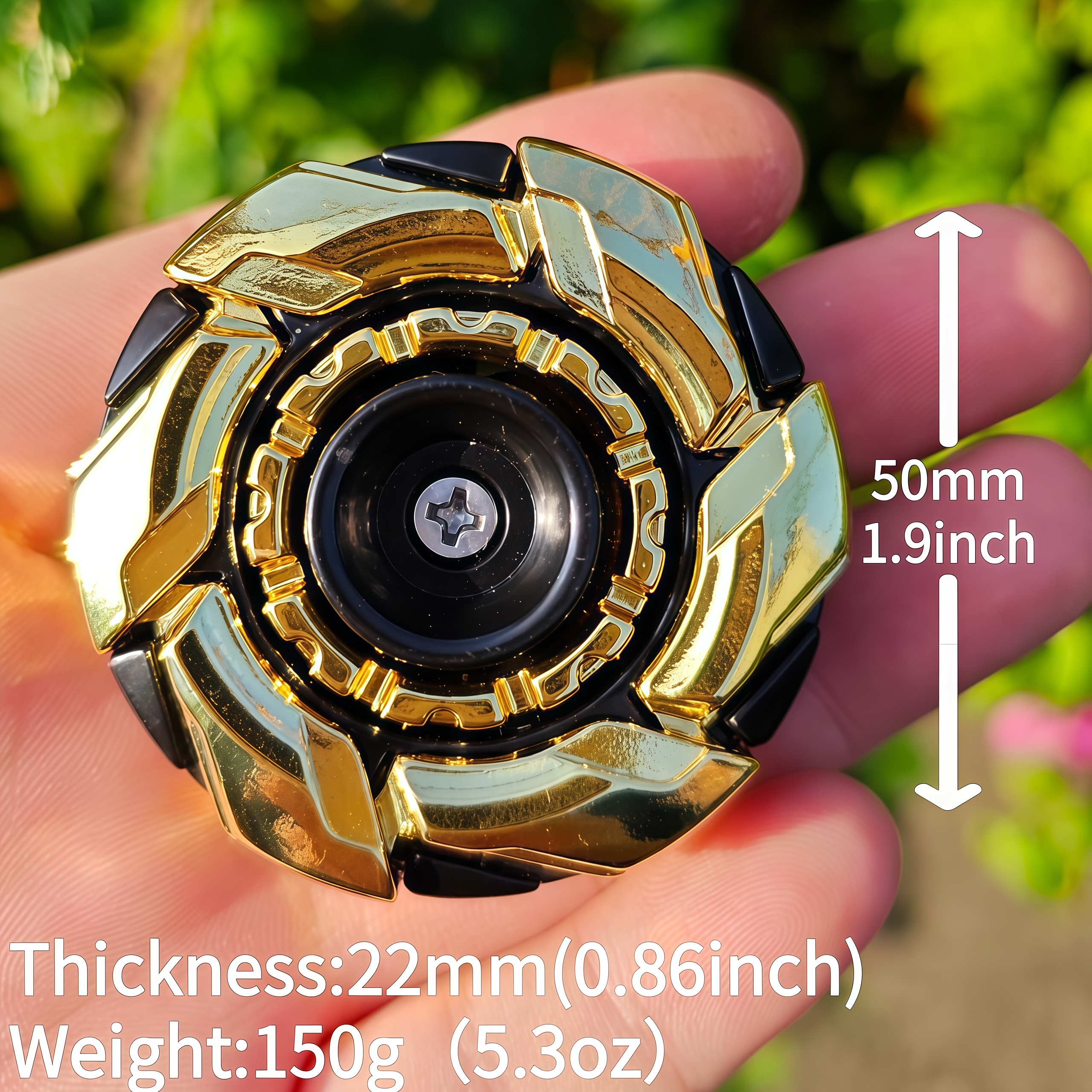 EDC Fidget Sliders Open Armor Spinning TopFidget Toys Stress Relief for Adults Magnetic Metal