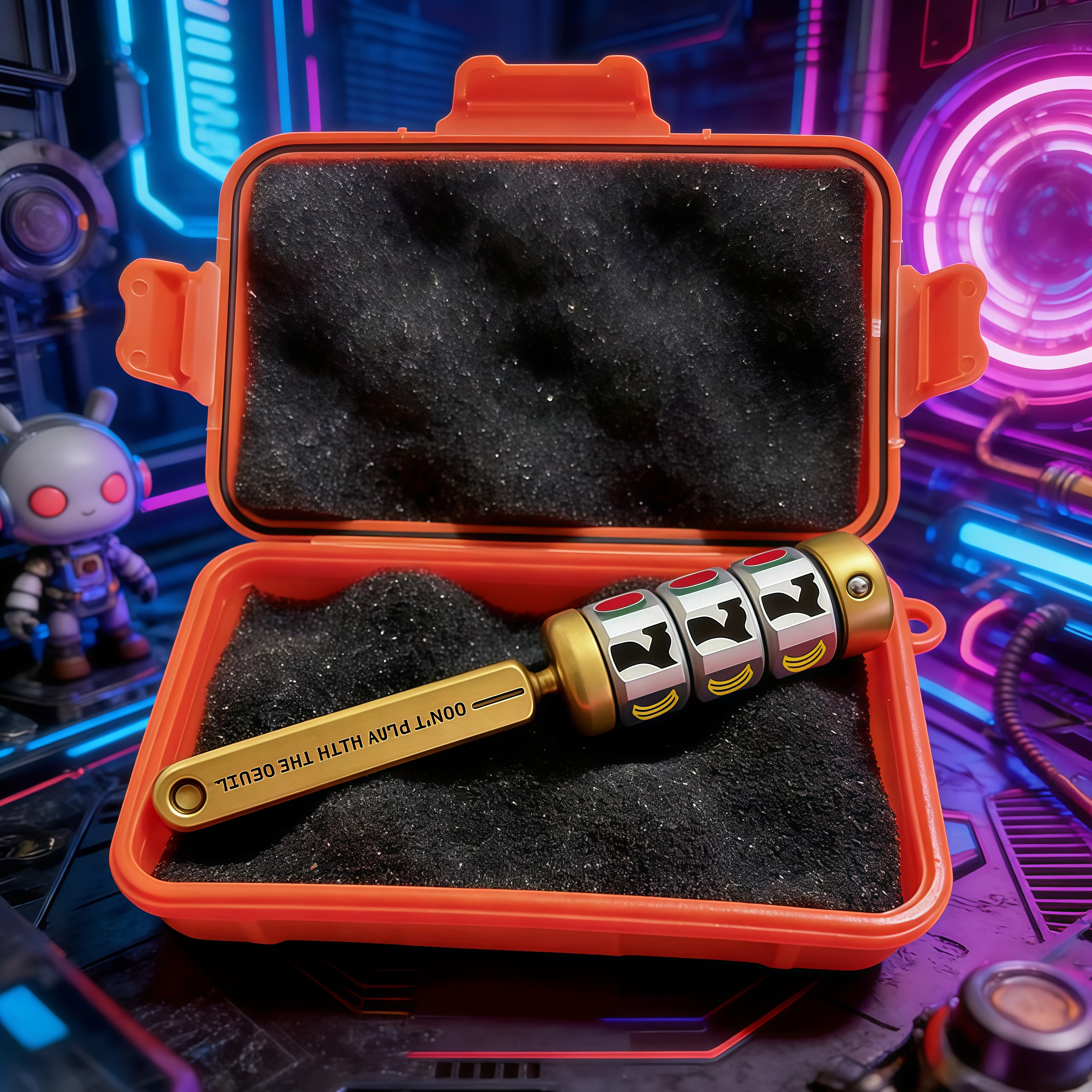 EDC Fruit Grand Slam Lucky Wheel Fidget Toy – Modular Spinning Fortune Wheel, Customisable Fidget Gear for Adults, Stress Relief Sensory Toy for Anxiety, Focus & Creative Play