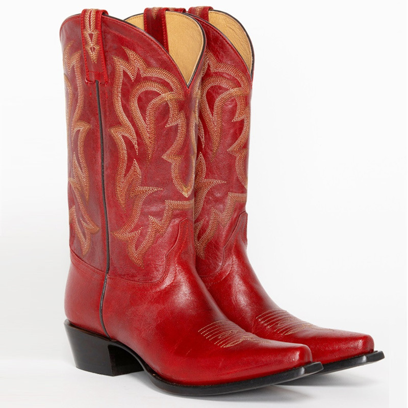 Cowboy Embroidery Western Boots