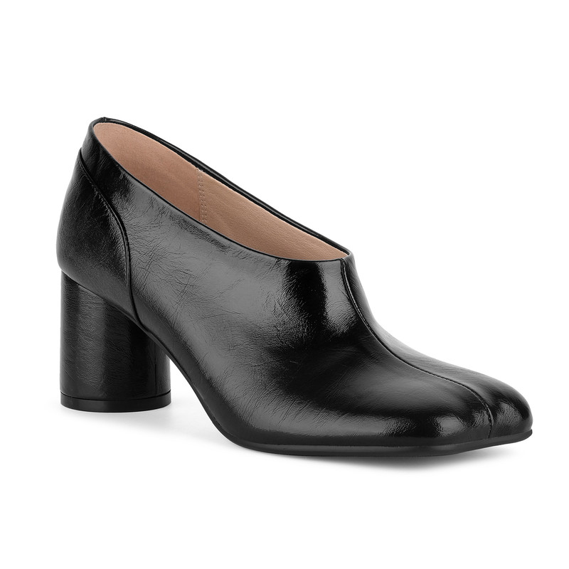 Square Toe Chunky Heels Ankle Boots